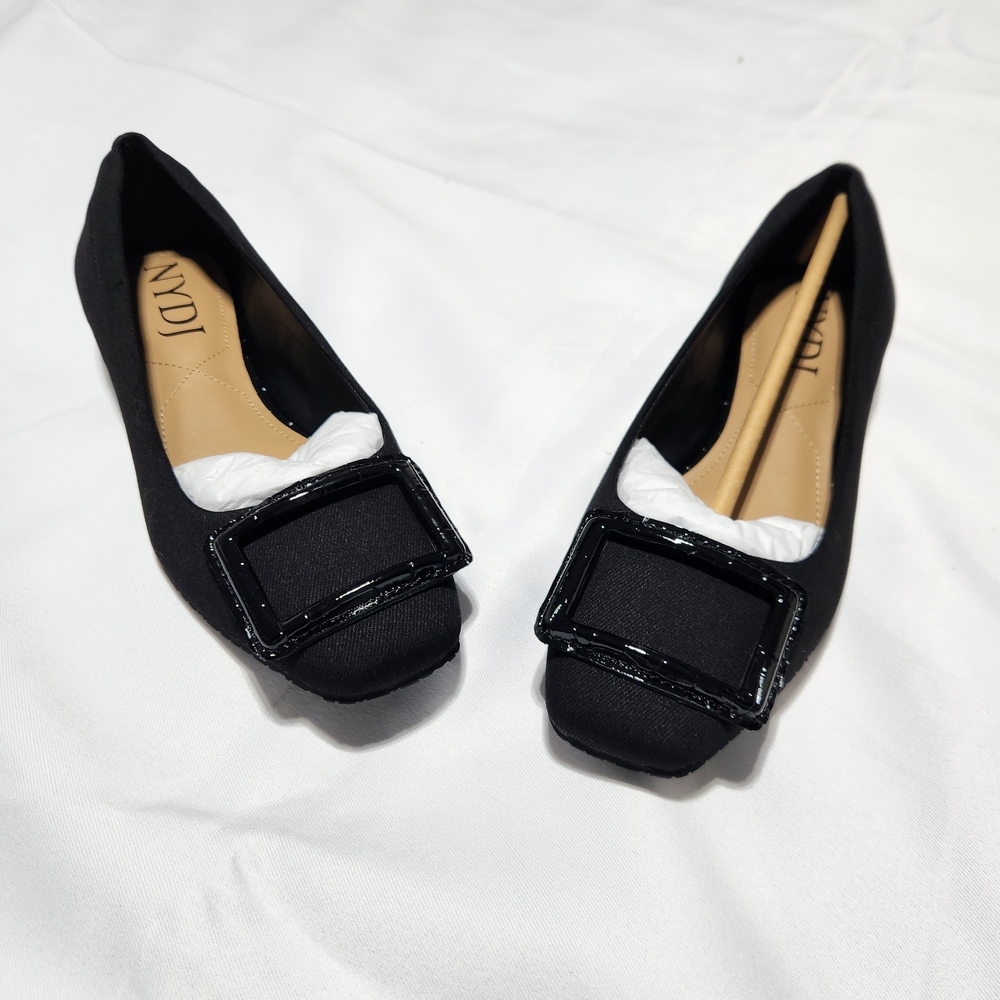 NYDJ Women's Baran Ballerina Flat Ballet For Comfortable Fit and Classic Style